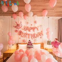 Load image into Gallery viewer, 16-inch Happy Birthday Letter Balloon Children's Birthday Inflatable Children Birthday Party Decoration Kid's Party Balloon
