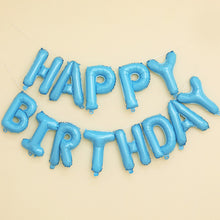 Load image into Gallery viewer, 16-inch Happy Birthday Letter Balloon Children's Birthday Inflatable Children Birthday Party Decoration Kid's Party Balloon