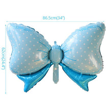 Load image into Gallery viewer, 4pcs/lot baby shower it is a boy/ girl balloons 1st birthday ballon crown Bow globos party decorations kids baloon cartoon hat