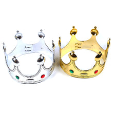 Load image into Gallery viewer, Birthday Imperial Crown Toy Crown Kid Toys Happy Birthday Party Decoration Royal King Plastic Crown Prince Costume Accessory
